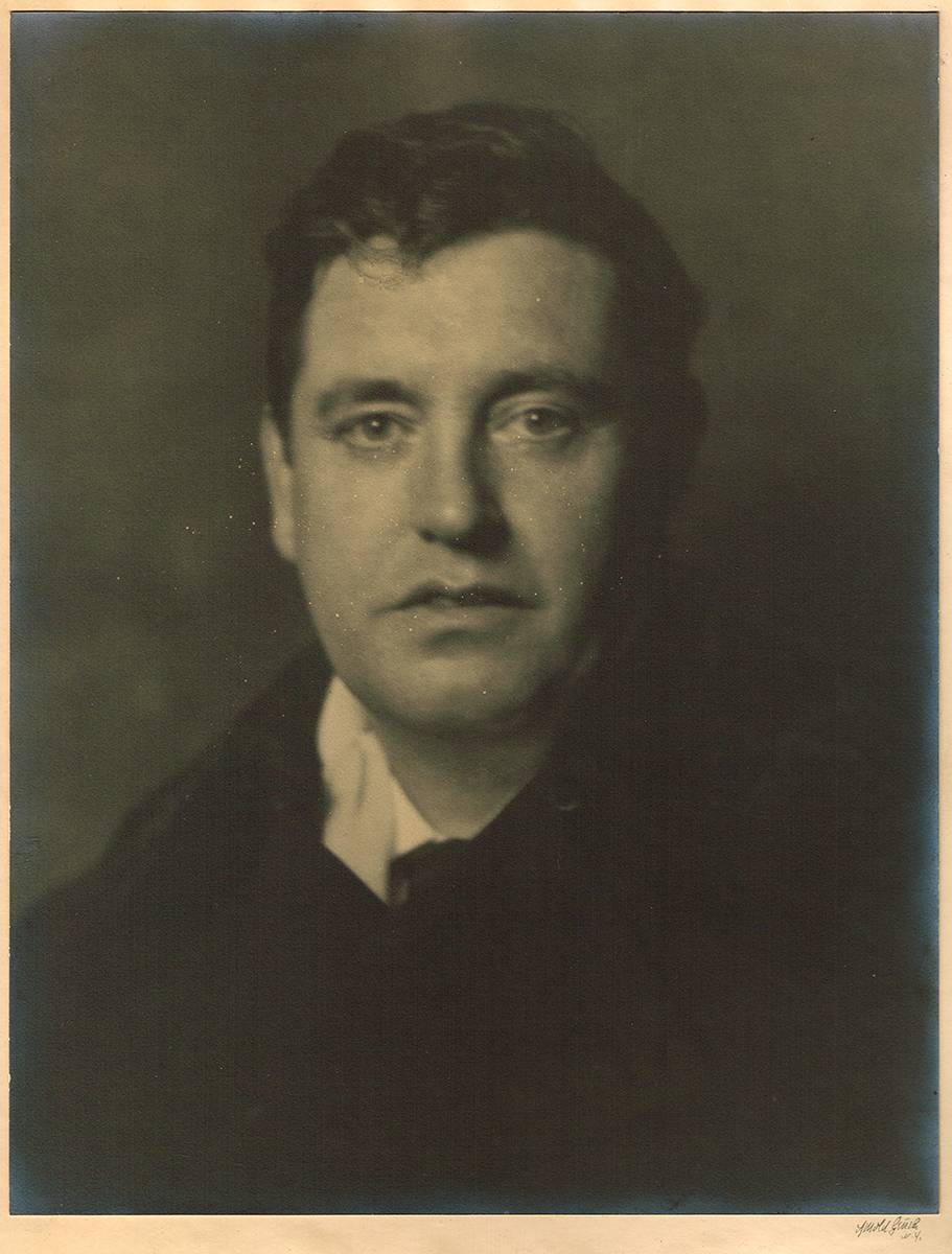 A photograph portrait of John McCormack by Arnold Genthe (1869-1942) at Whyte's Auctions