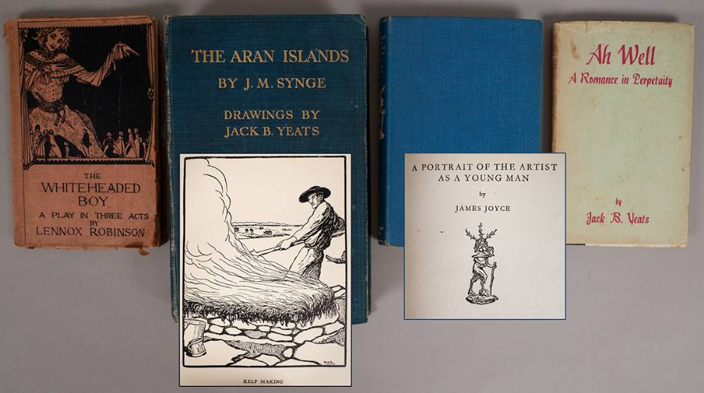 Synge, J.M. The Aran Islands, illustrated by Jack B. Yeats,  and  3 others (4) at Whyte's Auctions
