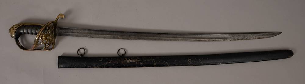 1820-1830 George IV army officer's sword. at Whyte's Auctions