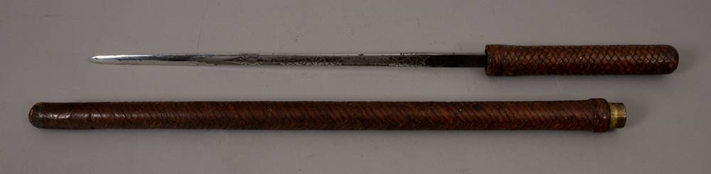 19th century short swordstick by Swaine & Adeney, London at Whyte's Auctions