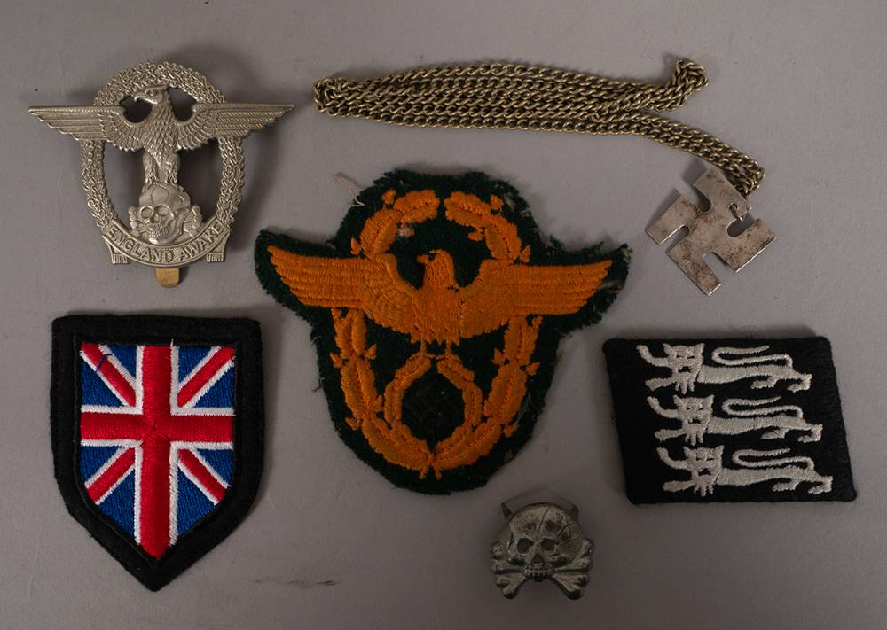 1930s British Fascist badge and related items. at Whyte's Auctions