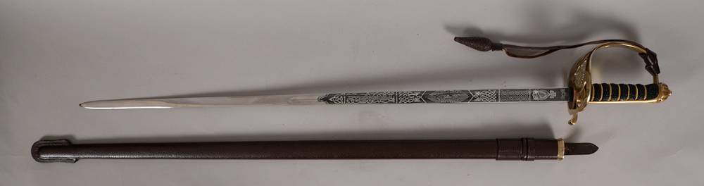 Irish defence forces officer's sword by Wilkinson. at Whyte's Auctions