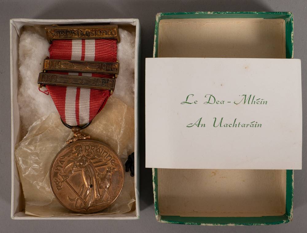 1939-1946 Emergency Service Medal. The very rare Army Nursing Service issue. at Whyte's Auctions