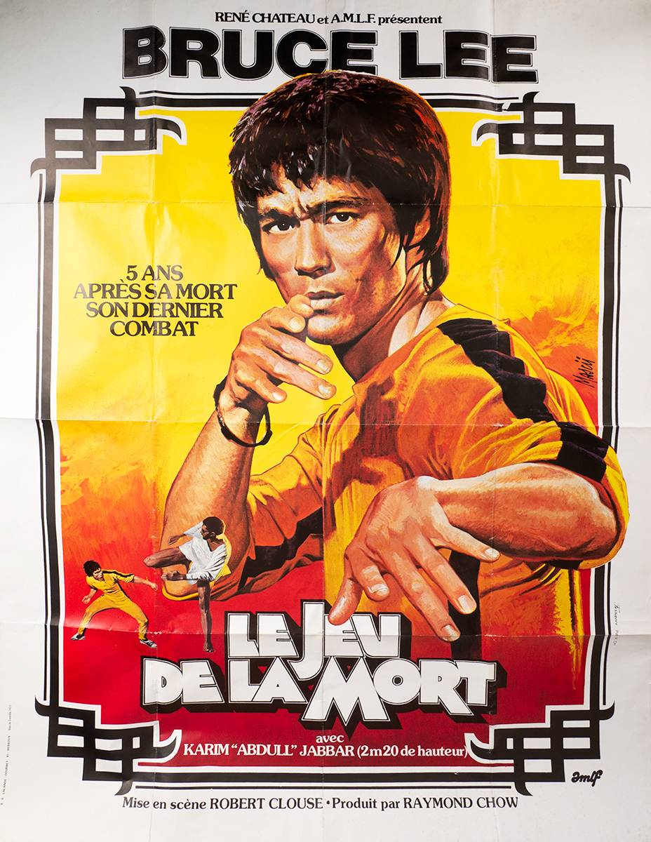 Film poster. La Jeu De La Mort. Bruce Lee's last movie. at Whyte's Auctions