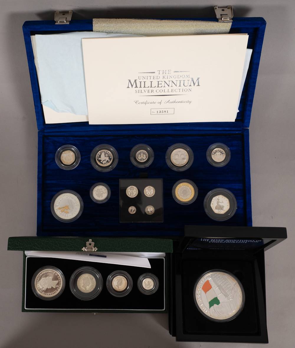 Collection with ranges of Irish and British, British Commonwealth, USA etc. at Whyte's Auctions