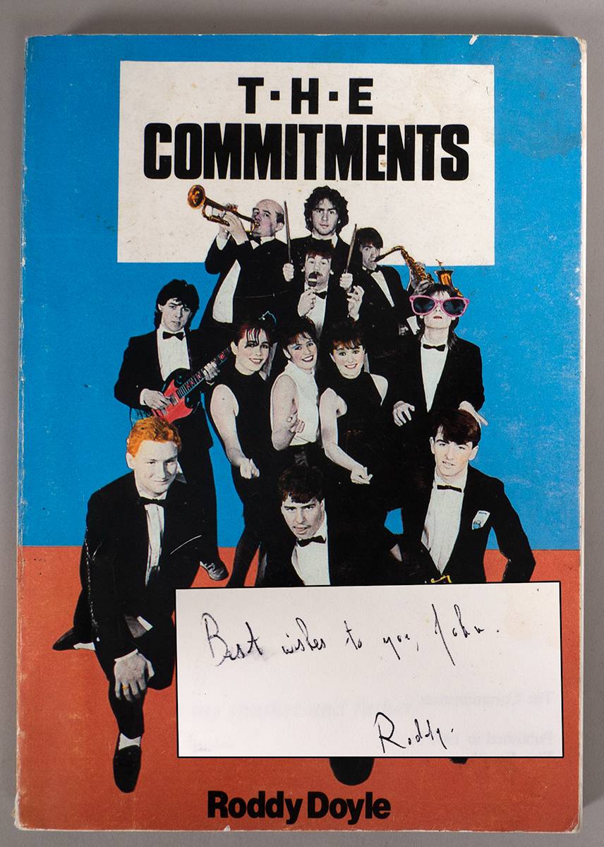 Doyle, Roddy. The Commitments, signed. at Whyte's Auctions