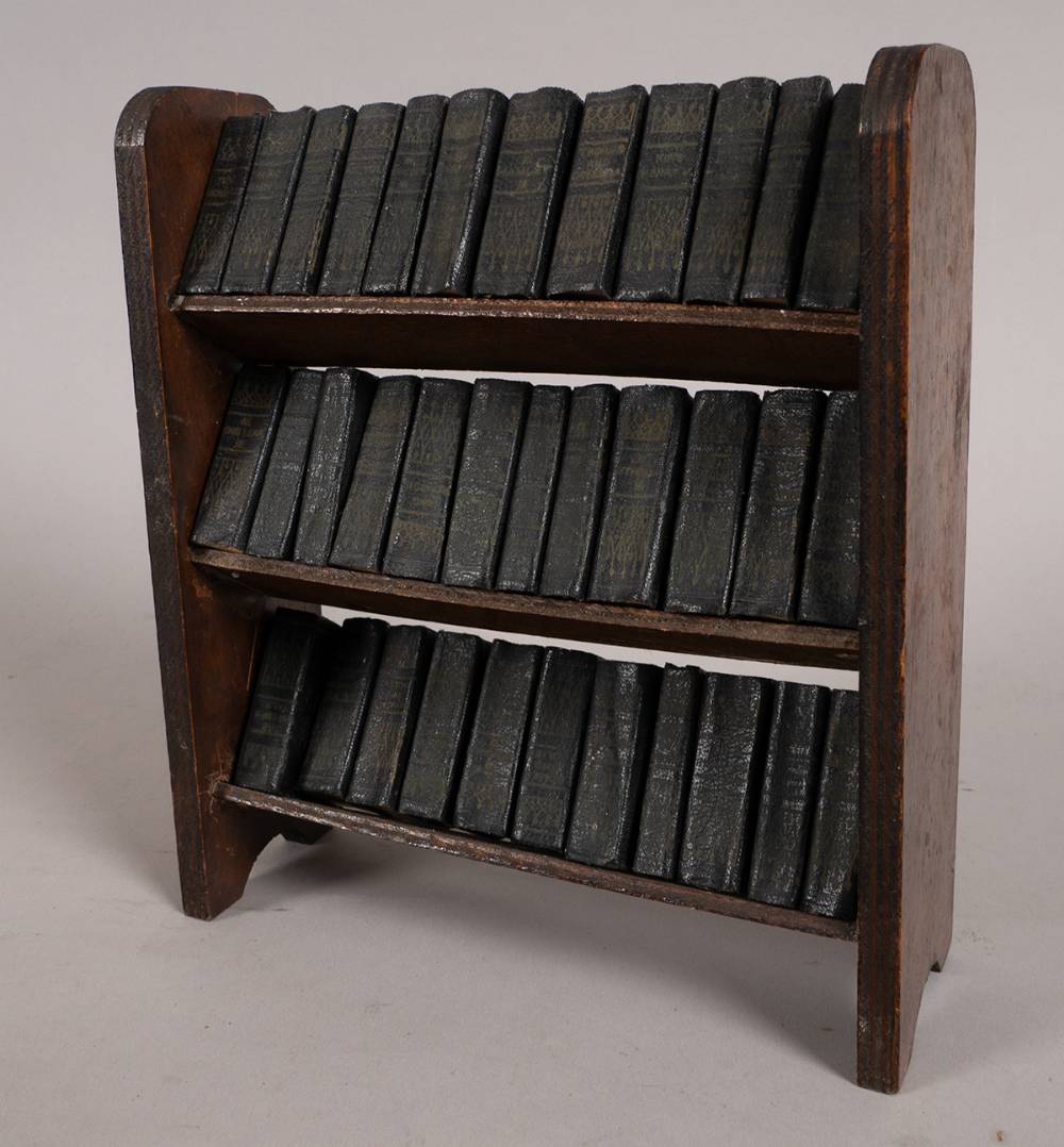 Shakespeare, William. Collection of 34 plays in macrominiature books. at Whyte's Auctions