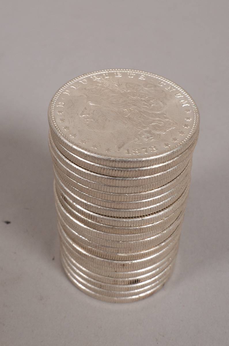 USA. Silver dollar, 1878, a quantity. (20) at Whyte's Auctions