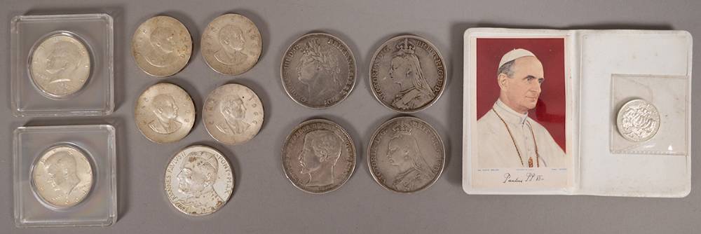 Silver collection including Irish, USA, UK etc. (12) at Whyte's Auctions