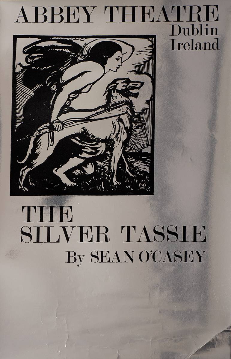 Abbey Theatre special limited edition poster for The Silver Tassy by Sen O'Casey. at Whyte's Auctions