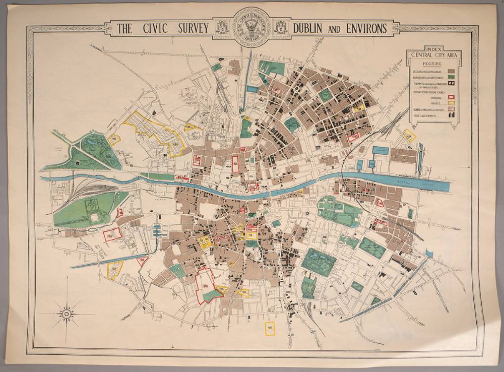 1900. The Civic Survey of Dublin and Environs. at Whyte's Auctions