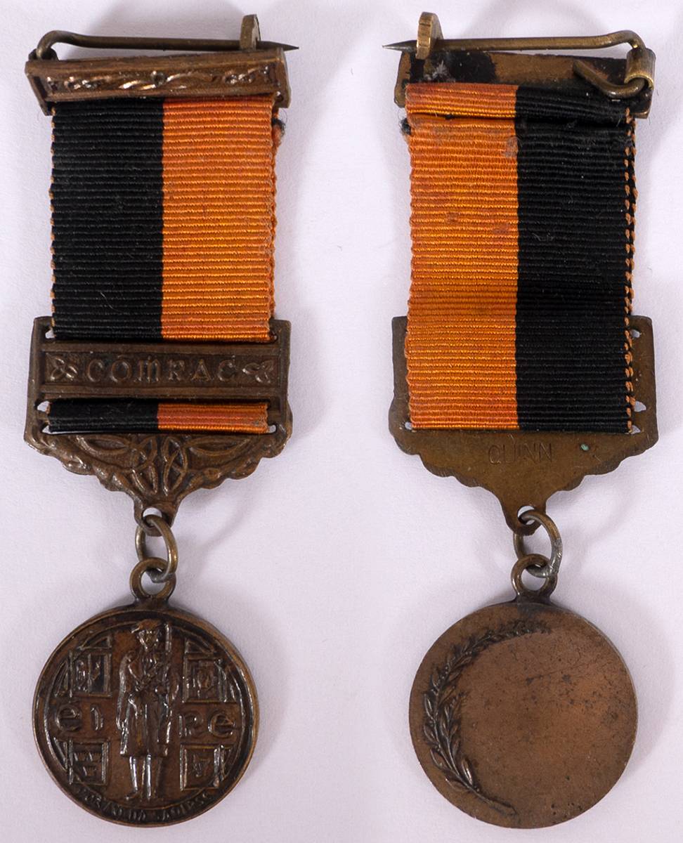 1917-1921 Rare War of Independence miniature medal, with Comrac clasp. at Whyte's Auctions