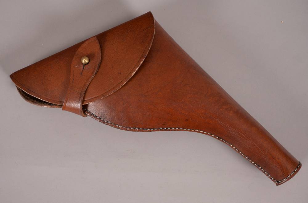 Webley revolver leather holster. at Whyte's Auctions