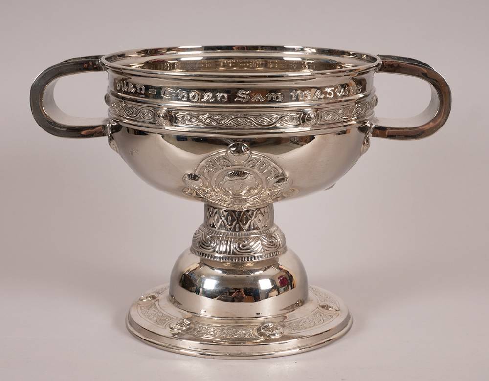 GAA football. A replica of the Sam Maguire Cup. at Whyte's Auctions