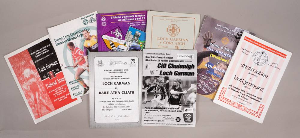 GAA hurling and football programmes 1978-1999 (79) at Whyte's Auctions