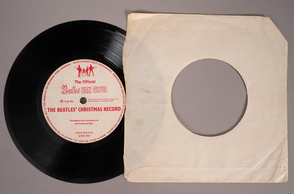 Beatles 1964 Fan Club 'The Beatles Christmas Record' at Whyte's Auctions