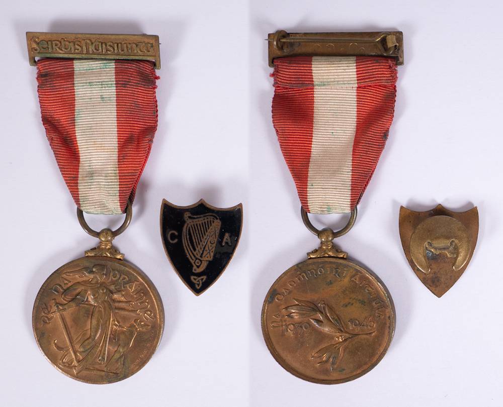 1939-1946 Emergency Service Medal, Local Security Force issue and related items. at Whyte's Auctions