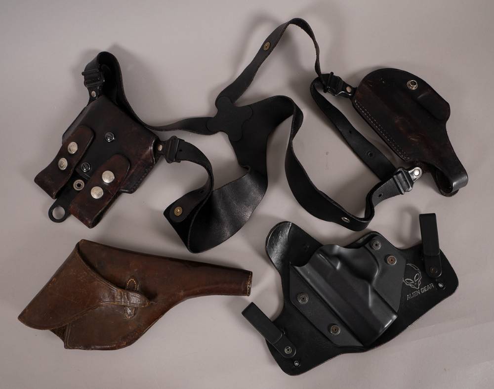 Pistol Holsters (3). at Whyte's Auctions