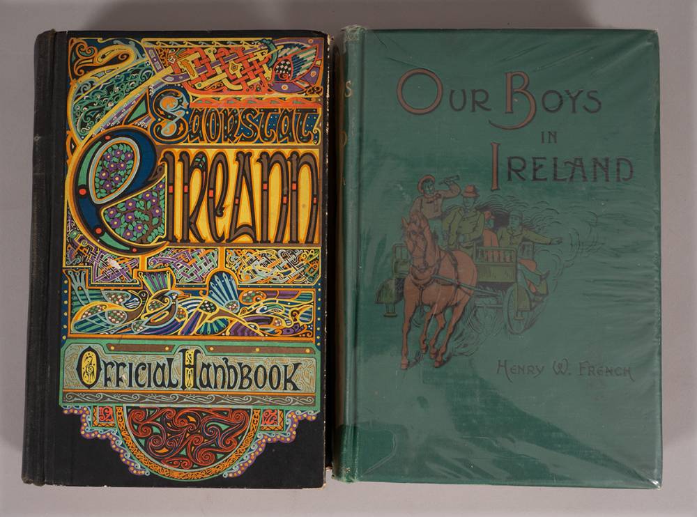 1932. Saorstt ireann Official Handbook and Our Boys In Ireland by Henry French, 1891. at Whyte's Auctions