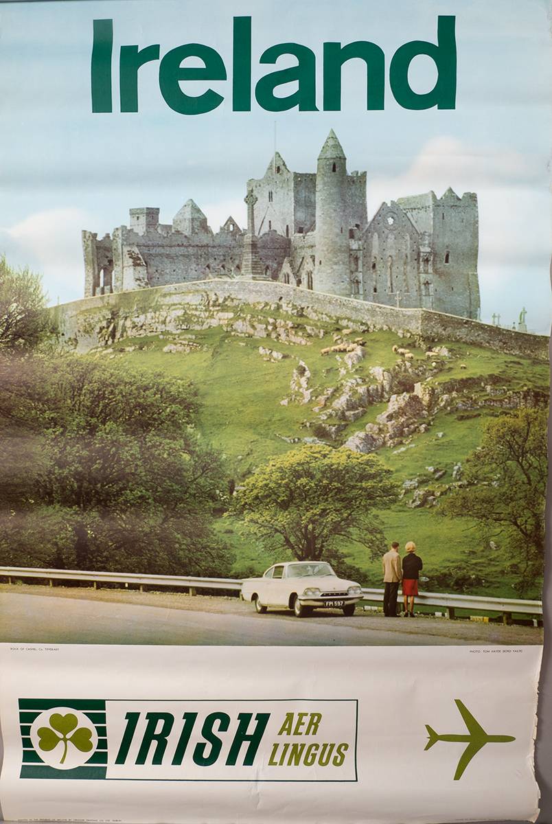 Aer Lingus Rock of Cashel poster at Whyte's Auctions