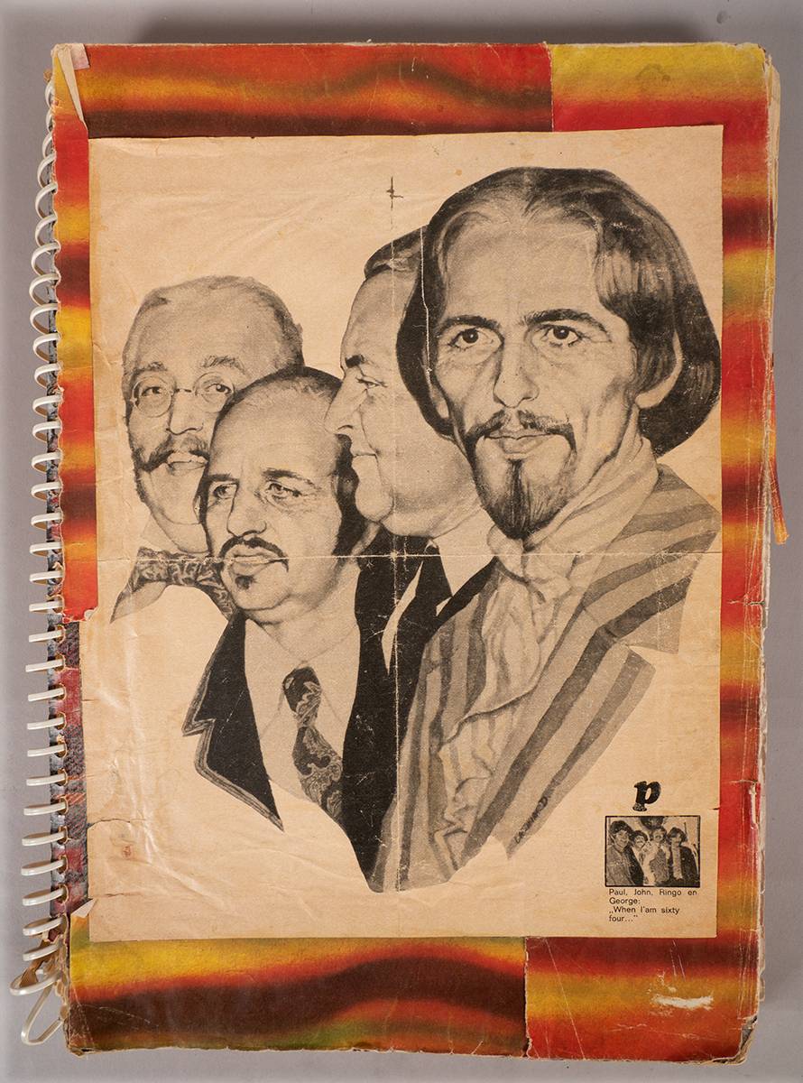 The Beatles. A 1960s German teenager's scrapbook. at Whyte's Auctions