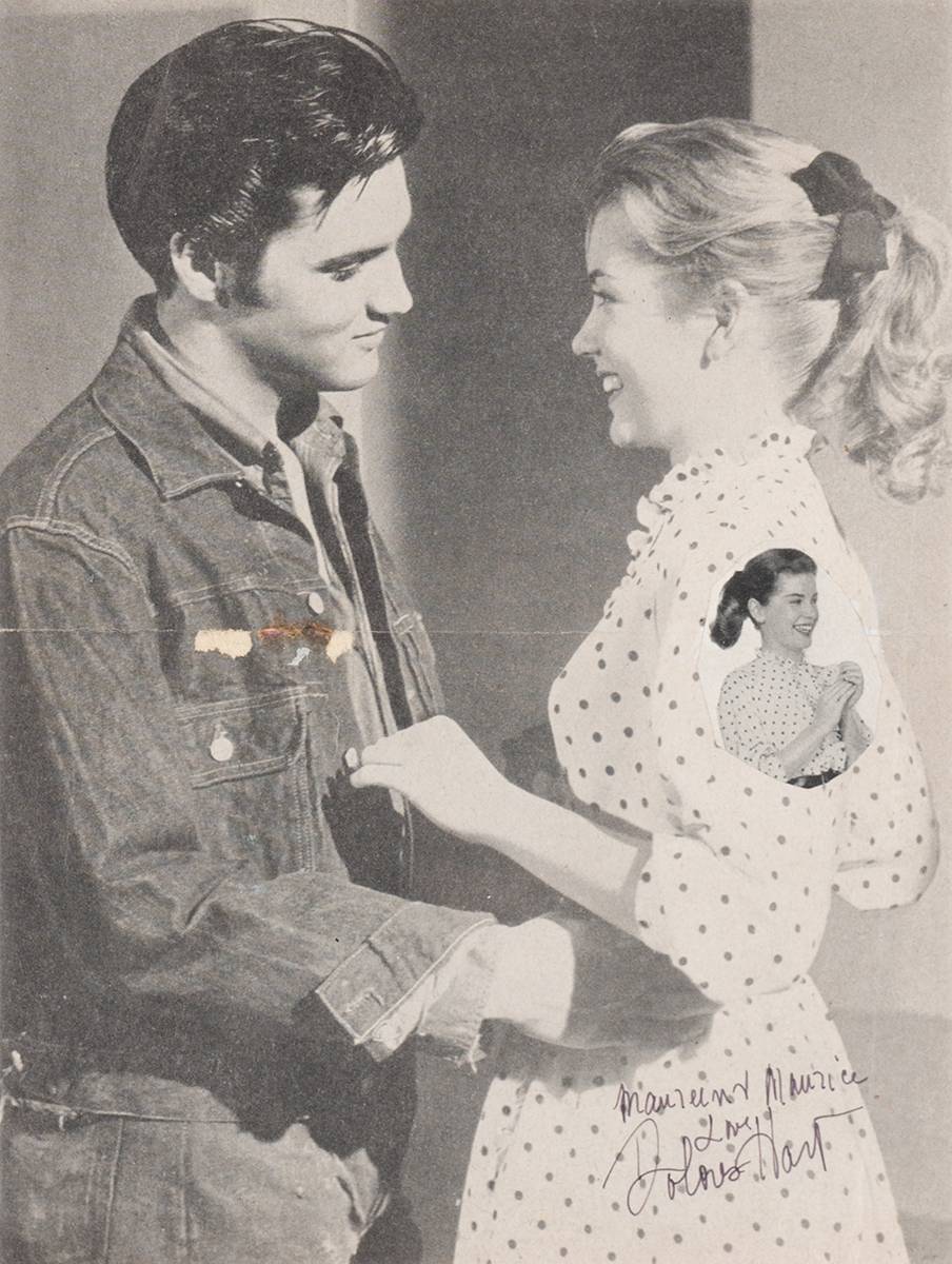 Elvis Presley co-stars: signed photographs of Kay Wheeler, Dolores Hart and Anne Helm. at Whyte's Auctions