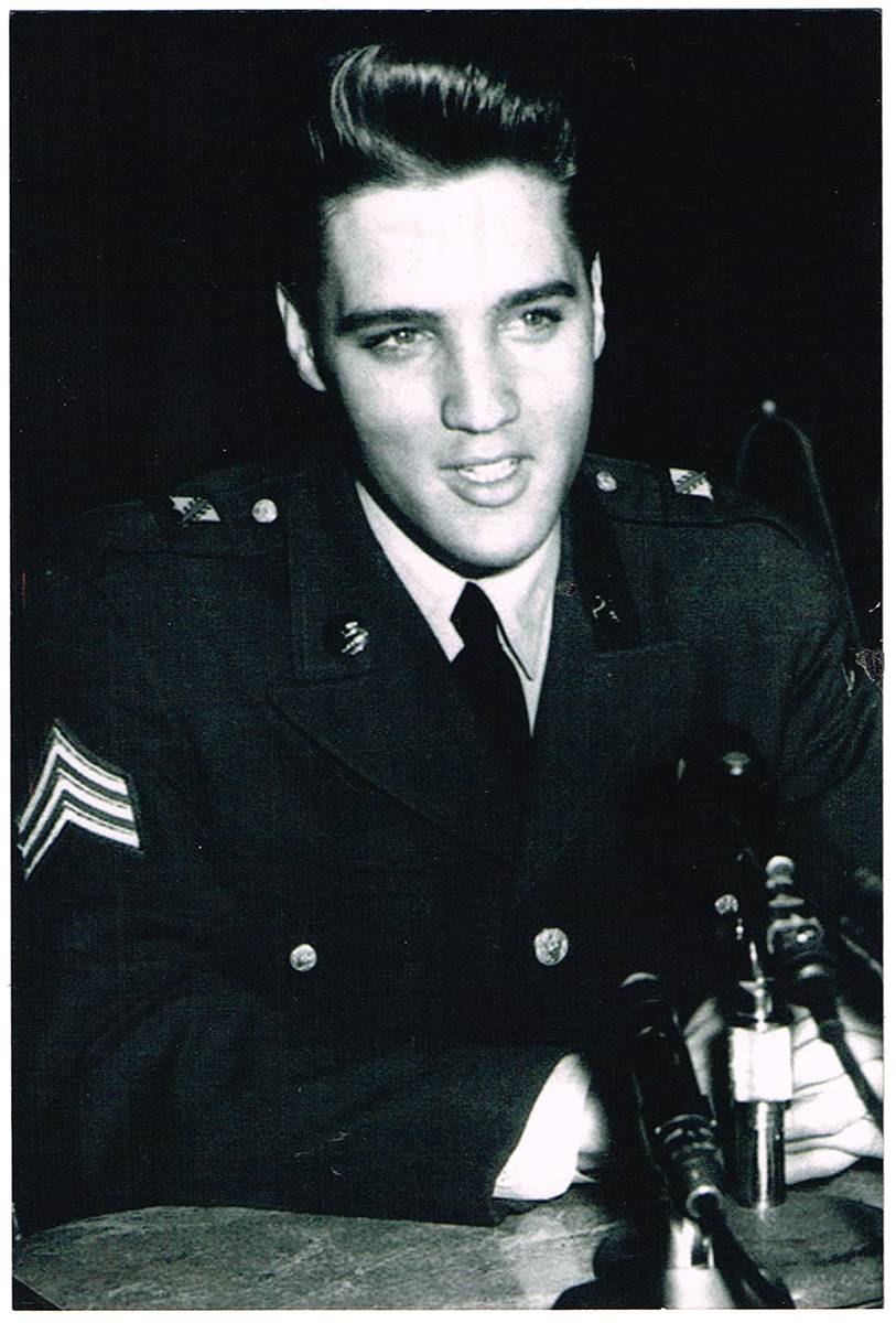 Elvis Presley photographs from his time in US Army, Germany. (45) at Whyte's Auctions