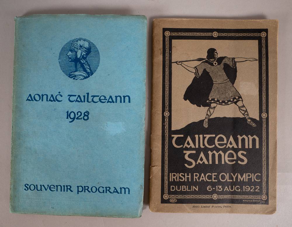 1922 and 1928 Tailteann Games programmes at Whyte's Auctions