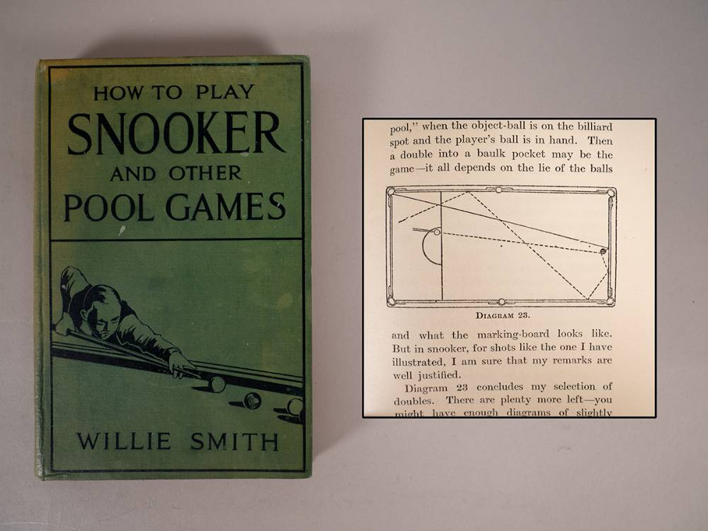 Snooker. How To Play Snooker And Other Pool Games by Willie Smith. at Whyte's Auctions