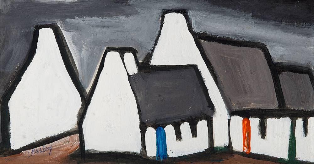 COTTAGES by Markey Robinson sold for 1,700 at Whyte's Auctions