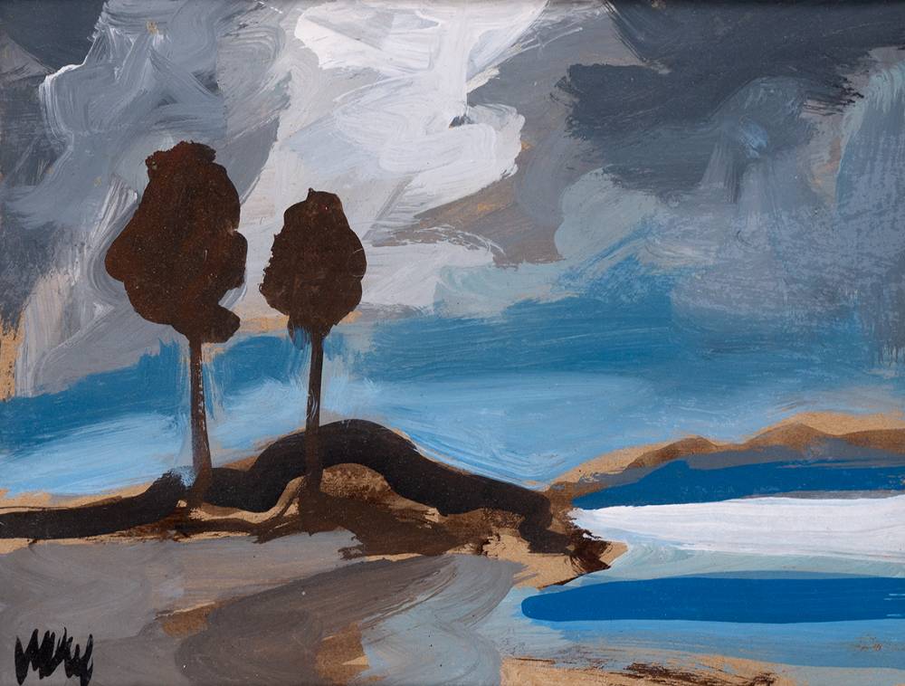TWO TREES BY THE SHORE by Markey Robinson sold for 600 at Whyte's Auctions