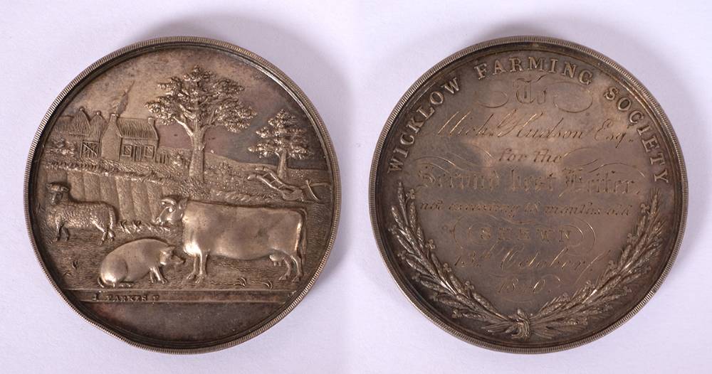 Agricultural medals, Co. Wicklow. (5). at Whyte's Auctions