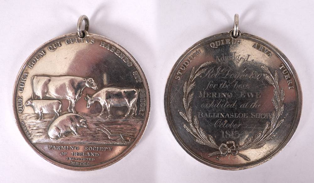 Silver Agricultural medals, Co. Galway. (3) at Whyte's Auctions