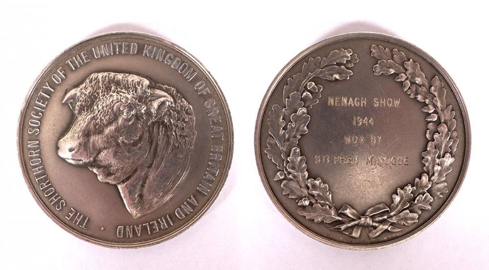 Silver Agricultural medals, Tipperary, Limerick and Clare. (3) at Whyte's Auctions