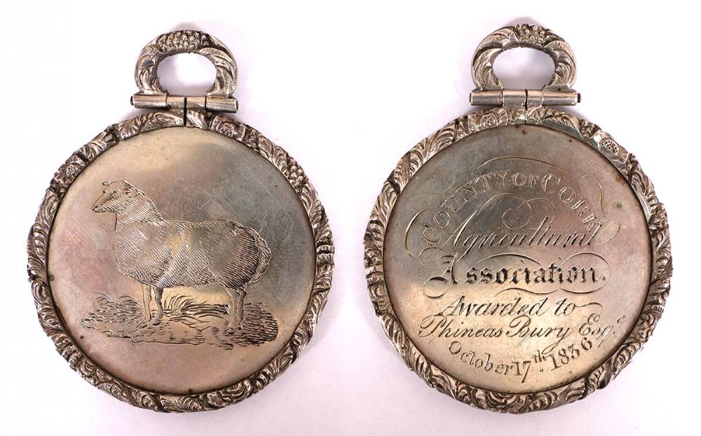 Silver Agricultural medals, Co. Cork at Whyte's Auctions