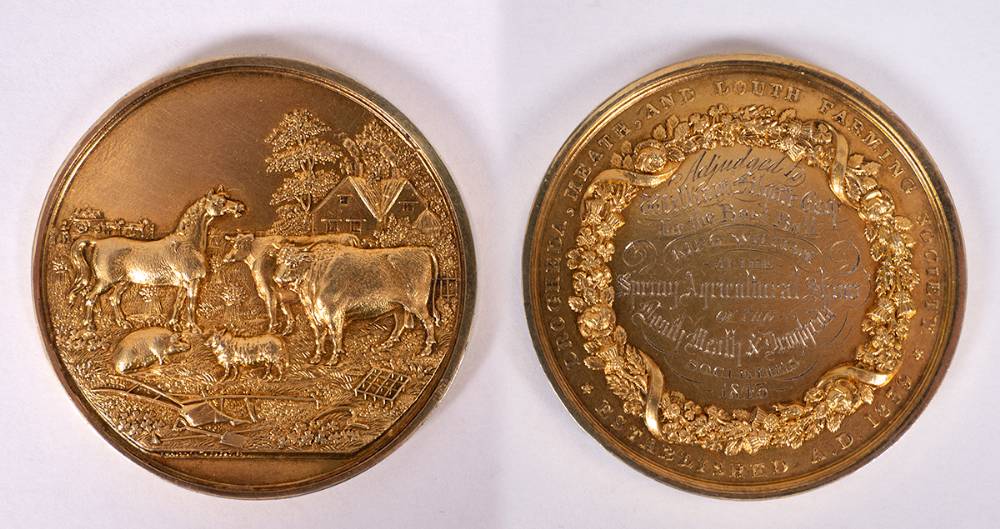 Silver Agricultural medals, Meath and Louth. (4) at Whyte's Auctions