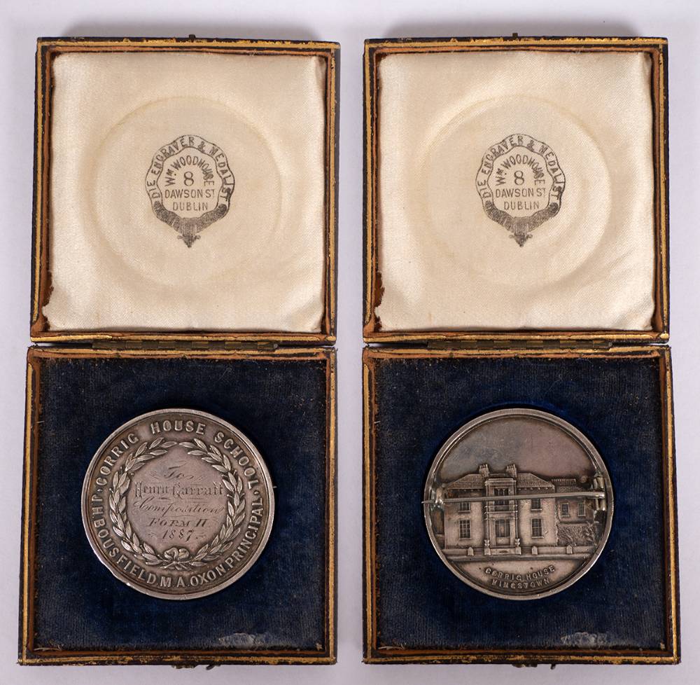 1878-1887 Kingstown schools medals at Whyte's Auctions
