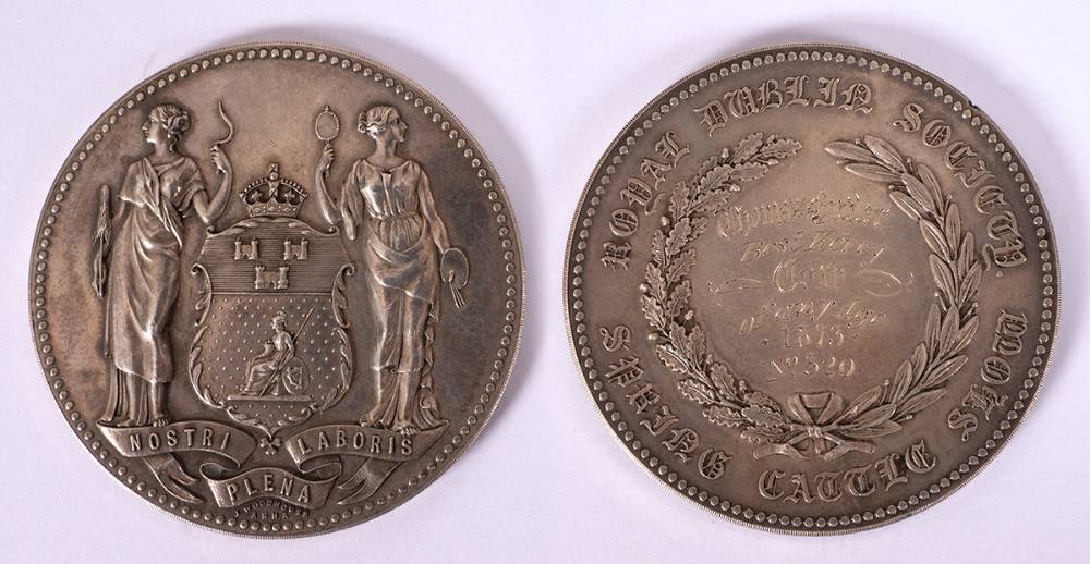 Royal Dublin Society 1835-1847 collection of silver medals (7). at Whyte's Auctions