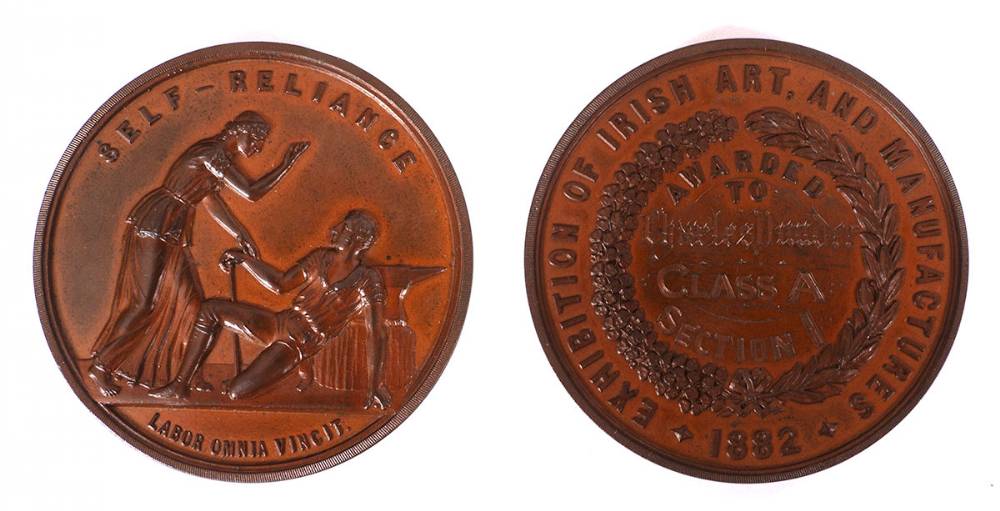 1852-1907 Collection of Dublin exhibition medals. (5) at Whyte's Auctions