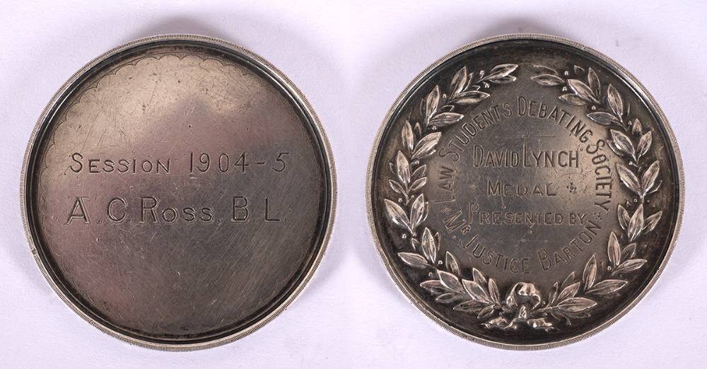 1851-1898 Clongowes Wood College two other silver medals (3). at Whyte's Auctions