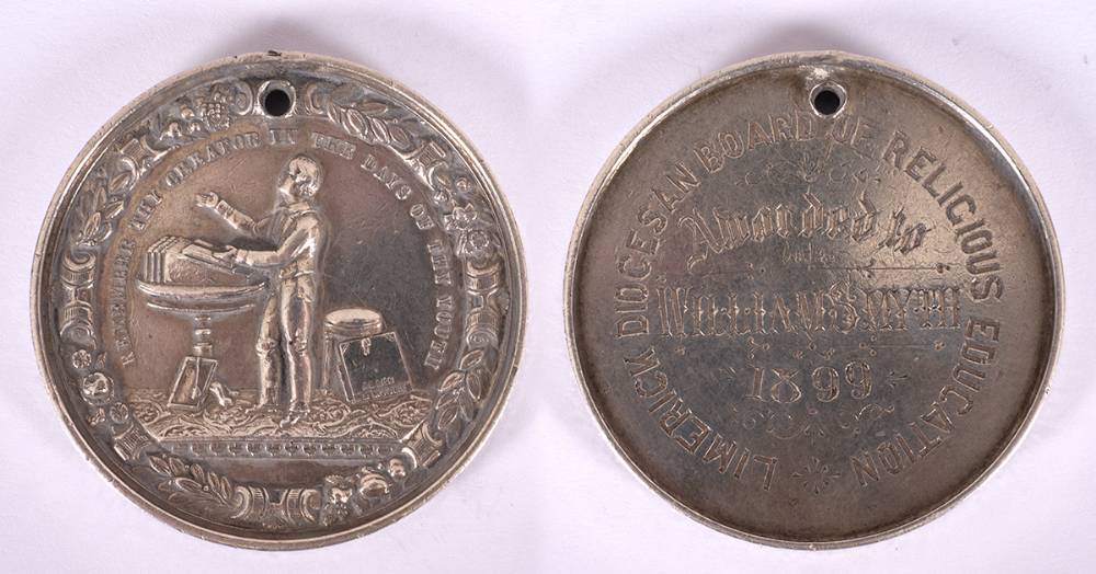 1801-1899 school silver medals - Limerick, Clare and Galway. (3) at Whyte's Auctions