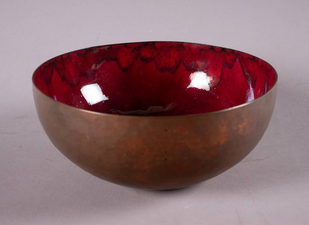RED BOWL, 1974 by Pdraig  Mathna (1925-2019) at Whyte's Auctions