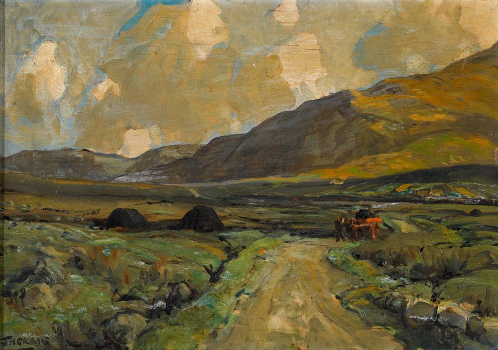 THE ROAD TO LOUGH ANURE, COUNTY DONEGAL by James Humbert Craig RHA RUA (1877-1944) at Whyte's Auctions