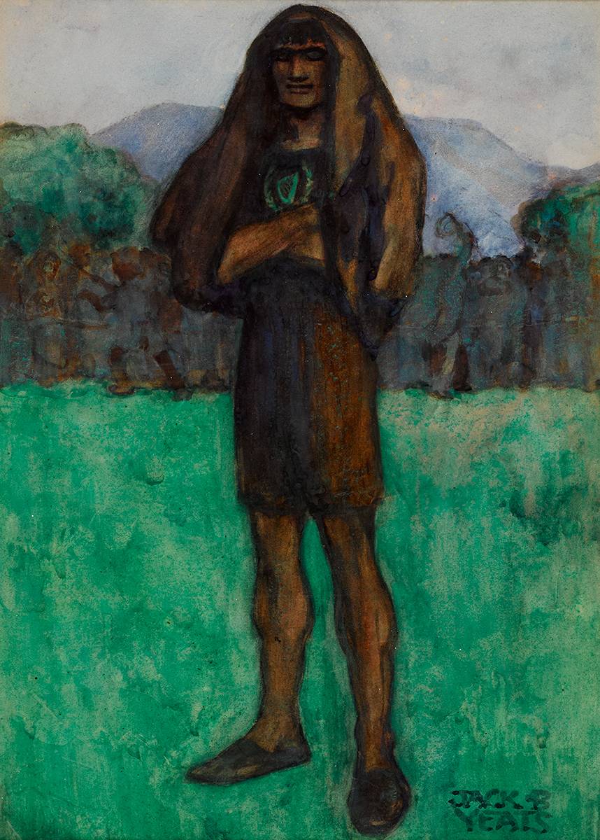 A CHAMPION (A CROSS-COUNTRY CHAMPION), c.1902 by Jack Butler Yeats RHA (1871-1957) at Whyte's Auctions