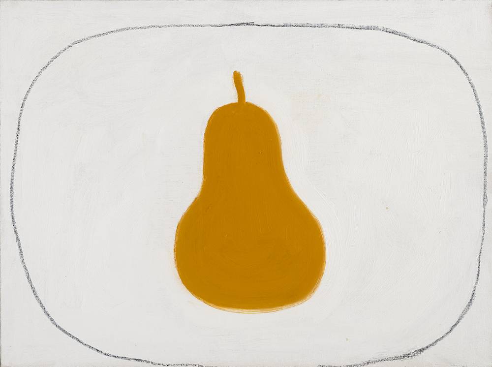 ONE PEAR, 1979 by William Scott CBE RA (1913-1989) at Whyte's Auctions