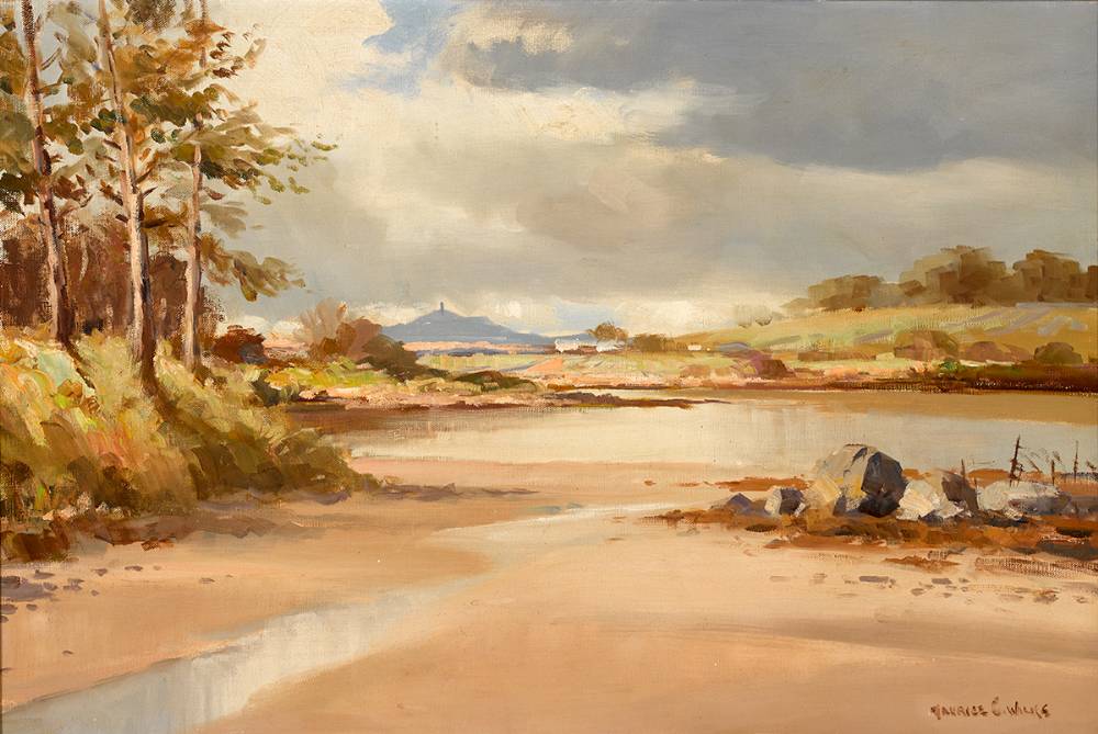 AT MAHEE ISLAND, STRANGFORD LOUGH, COUNTY DOWN by Maurice Canning Wilks RUA ARHA (1910-1984) at Whyte's Auctions
