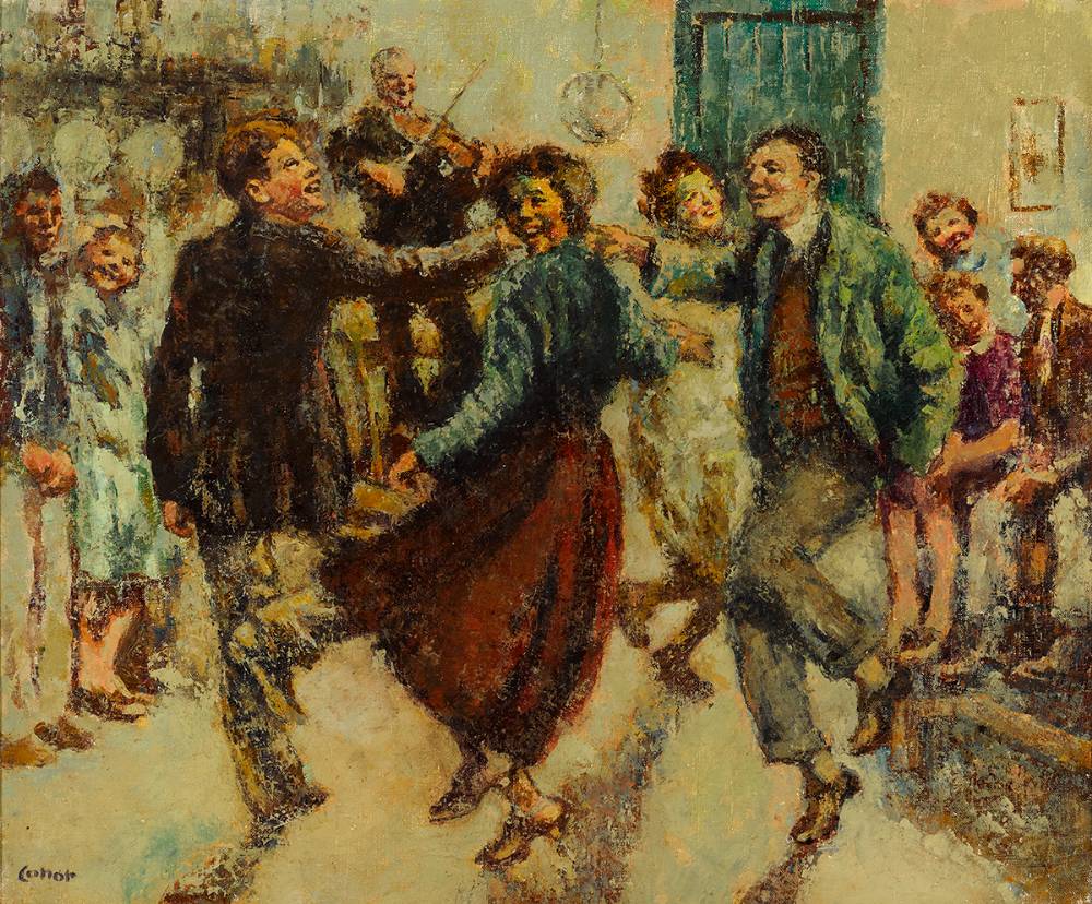 THE WHIRL OF THE DANCE by William Conor OBE RHA RUA ROI (1881-1968) at Whyte's Auctions