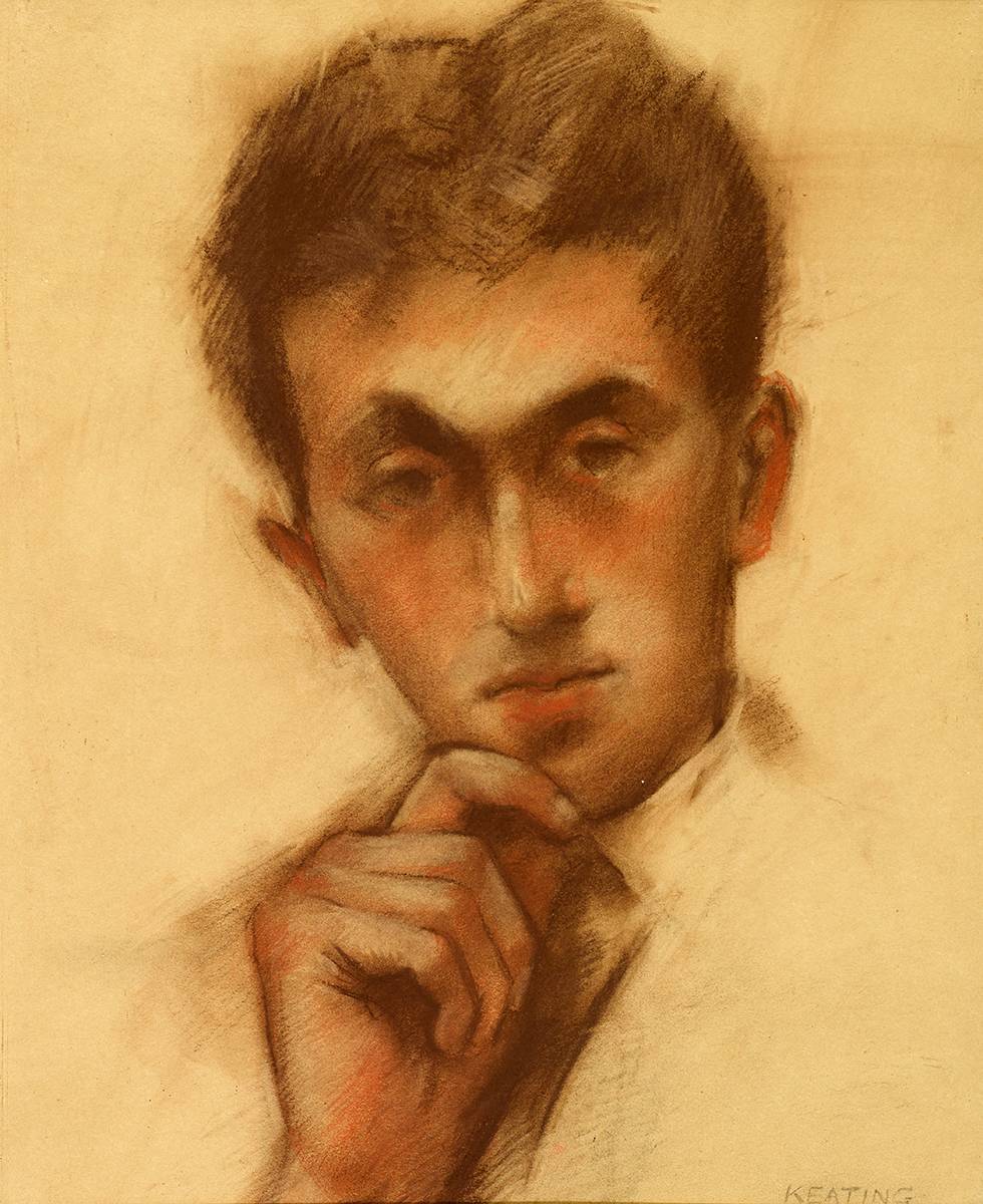 PORTRAIT OF A GENTLEMAN by Sen Keating PPRHA HRA HRSA (1889-1977) at Whyte's Auctions