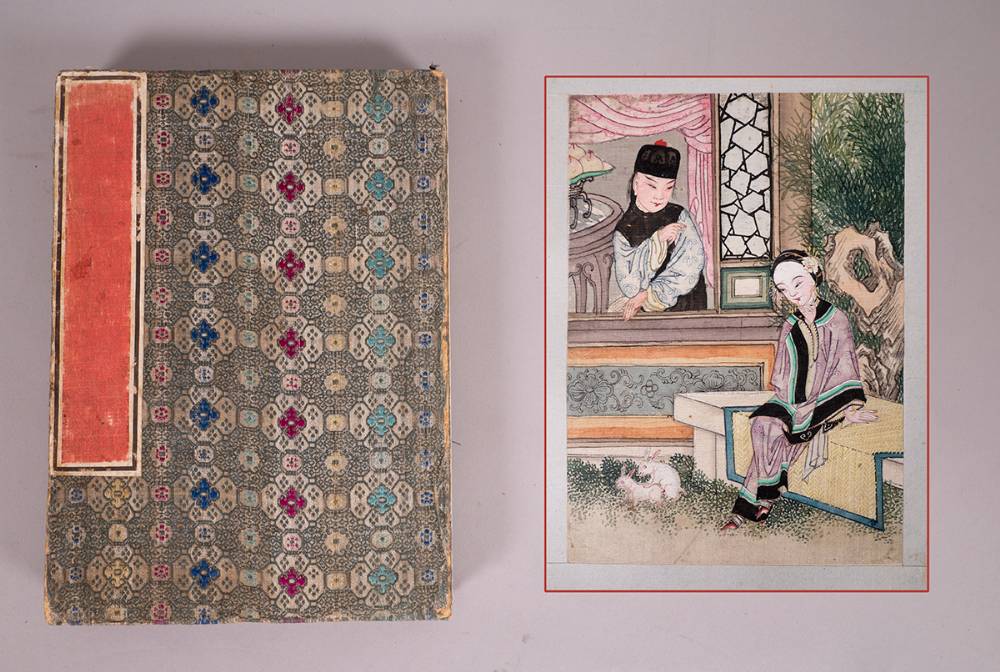 19th century Chinese erotic 'pillow' book at Whyte's Auctions