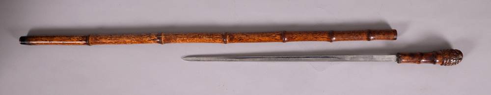 1882 French sword stick at Whyte's Auctions